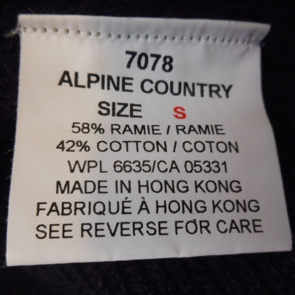 Woolrich Floral Embroidered Black Sweater Cotton - Picture 6 of 7